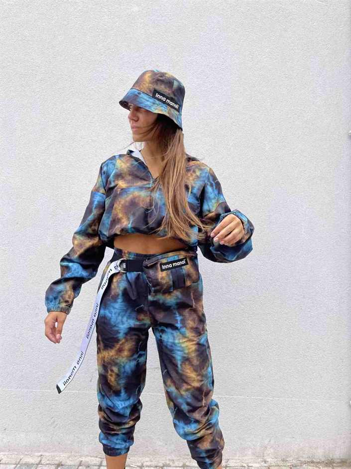 Inna Manoli Deep ocean bucket hat