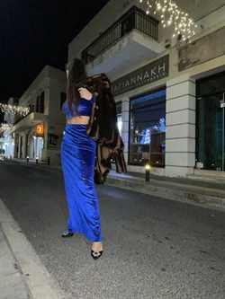 Nazezhda Isabella maxi dress blue - Image 5