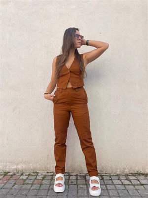Nadia Rapti ODYSSEY PANTS brown - Image 4