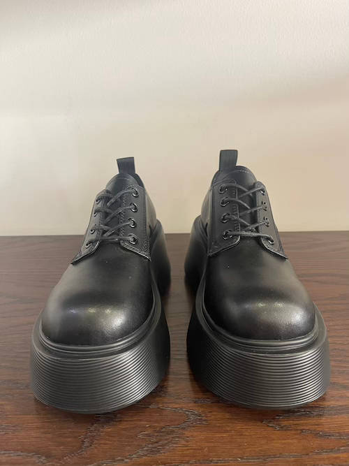 FAVELA Starynite BLACK FLATFORMS - Image 5