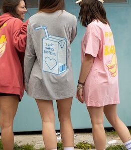 THE.ISLAND.PROJECT. Unisex oversized long sleeves taste you grey