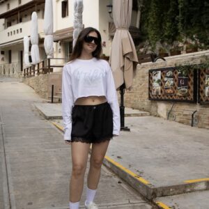 THE.ISLAND.PROJECT. long sleeves crop white Ντιβα