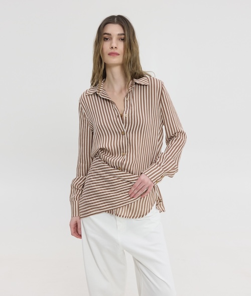 SUNSETGO. LUCIDA SCARF brown - Image 3