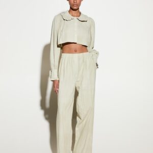 MILKWHITE PANTS MINT