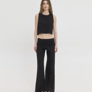 SUNSETGO. CLEO PANTS BLACK