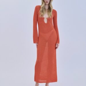 Combos Dress Maxi Lurex Ring