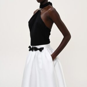 BOOM SHEER TOP BLACK
