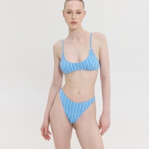 SUNSETGO. LUANA PRINTED BIKINI STRIPES
