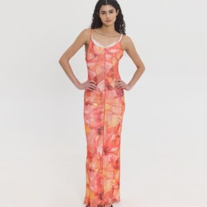 SUNSETGO. VENUS MAXI DRESS EL SOL FLORAL