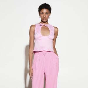 MILKWHITE pink TOP