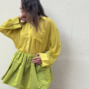 MILKWHITE SHIRT UNISEX OLIVE