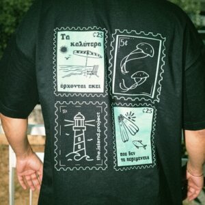THE.ISLAND.PROJECT. Unisex Τ-shirt black τα καλυτερα