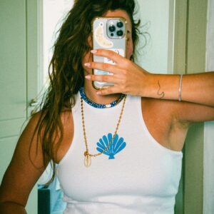 THE.ISLAND.PROJECT. tank top seashell